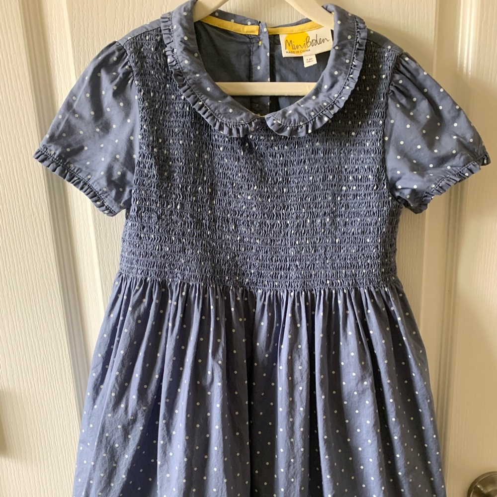Mini Boden smocked dress